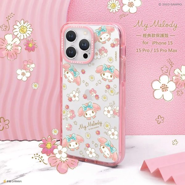 Garmma My Ｍelody iPhone 15系列 經典款保護殼 花園捉迷藏