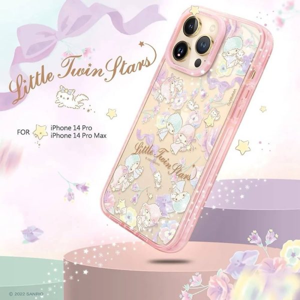 Garmma Little Twin Stars iPhone 14系列 經典款保護殼 花叢精靈