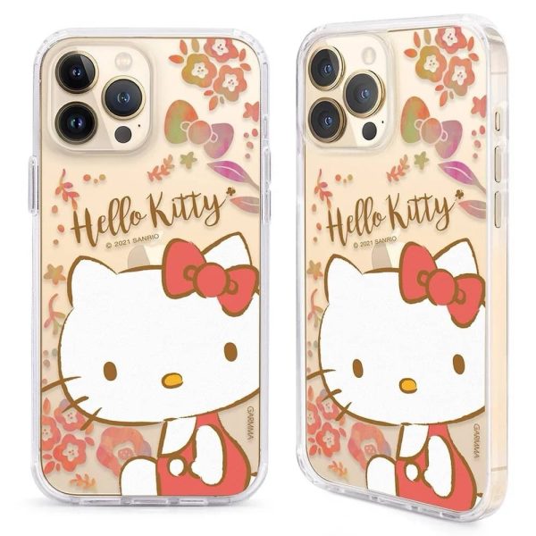 Garmma Hello Kitty iPhone 13系列 四角防摔保護套 Kitty的小花園