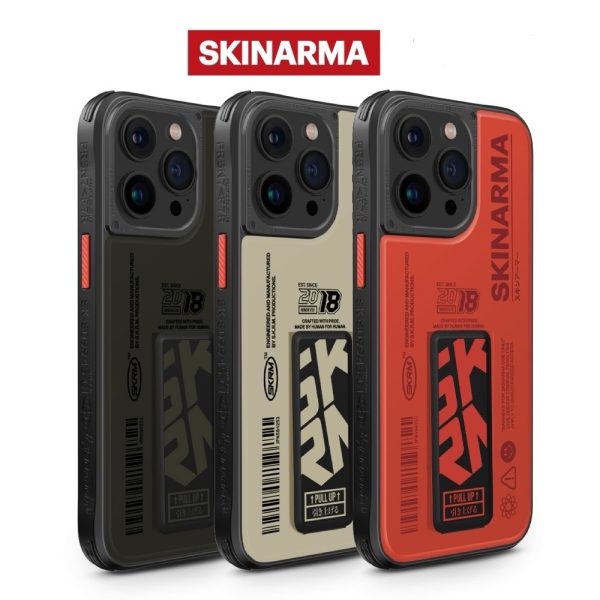 Skinarma Spunk iPhone 15 系列 磁吸充電支架防摔手機殼